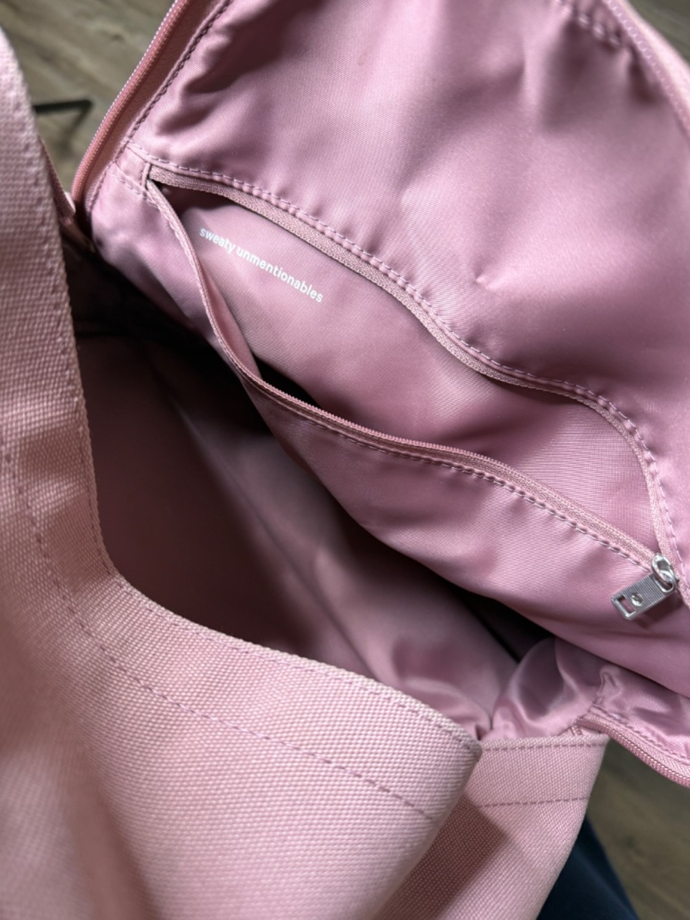 Pink Canvas Lululemon Backpack - Picture 8 of 9